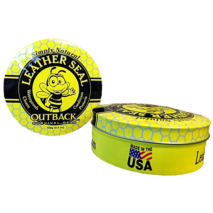 2 Cans of Leather Seal Cleaner & Conditioner each 150g 5.5oz Tins ~ Save $2 Instantly!