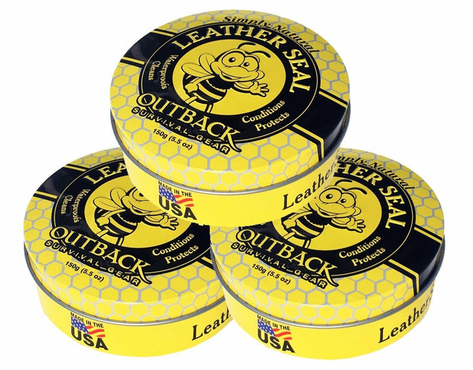 3 Leather Seal Cleaner and Conditioner 150g/5.5oz Tins ~ Save $5 Instantly! FREE SHIPPING!
