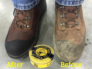 LeatherSeal Leather shoe cleaner Leather Boots cleaner conditioner 