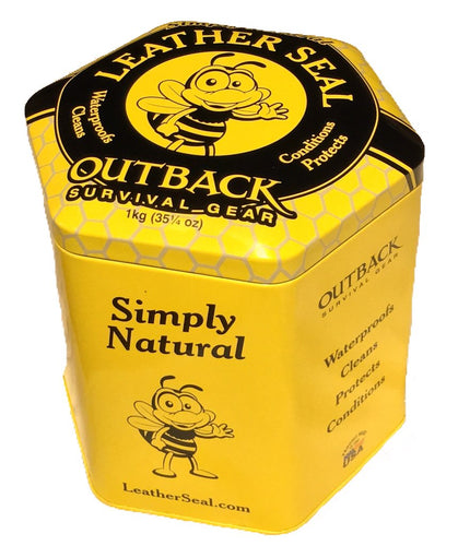 LeatherSeal Leather Cleaner Clean & condition your leather goods with our Outback Leather Seal